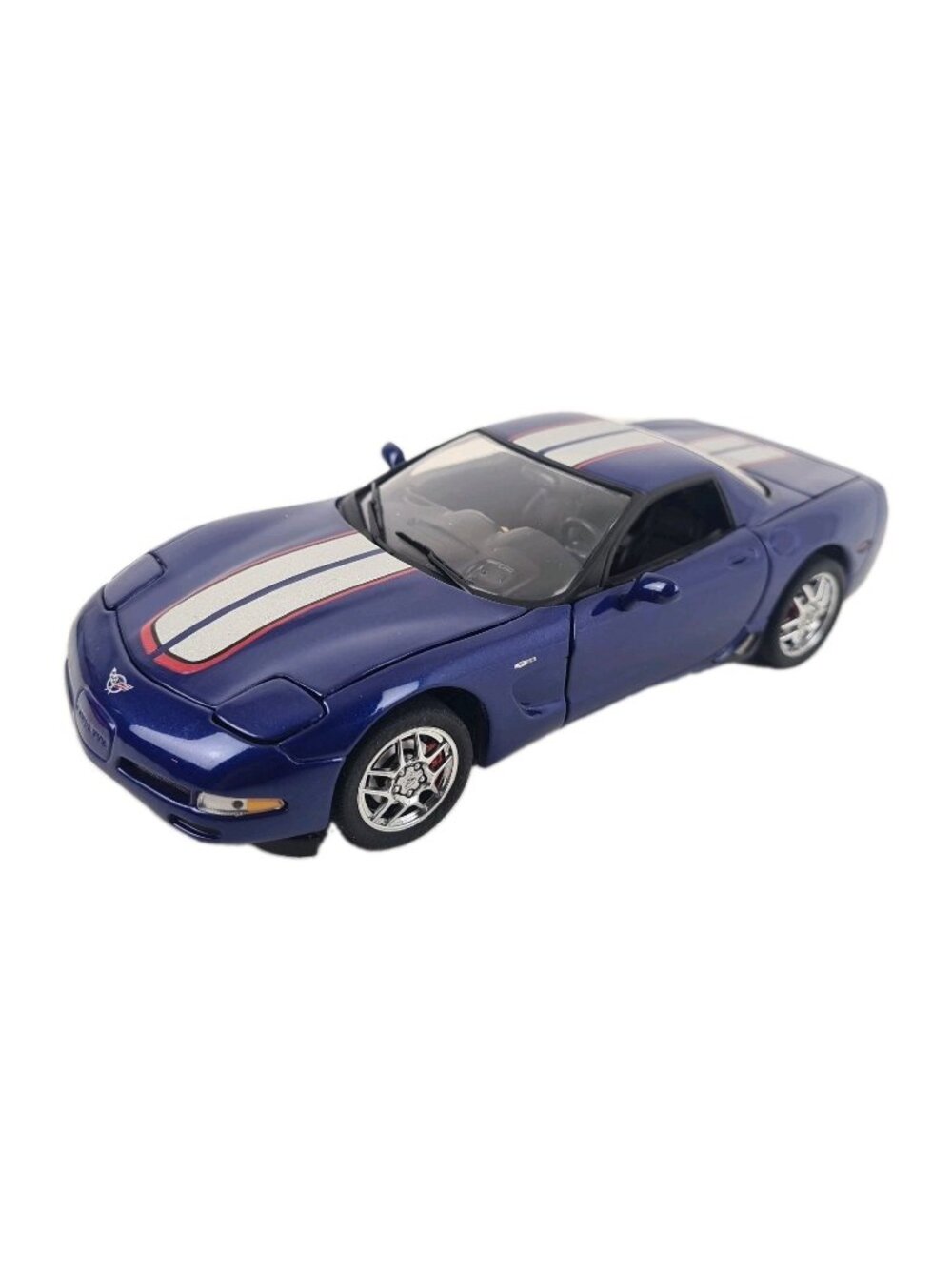 Franklin Mint 1:24 Diecast 2004 Commemorative Chevrolet Corvette #666 B11D009